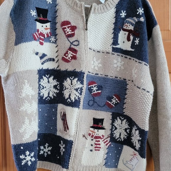 Croft & Borrow Winter Sweater size XL - Picture 2 of 6